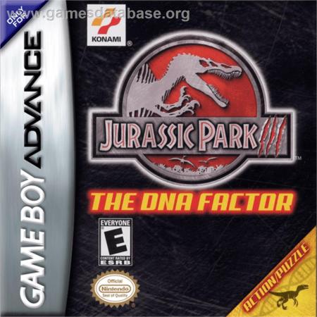 Cover Jurassic Park III - The DNA Factor for Game Boy Advance